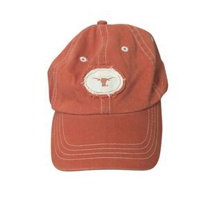 Zephyr HATS Texas Longhorns Distressed Dad Hat Orange Burnt Orange Adjustable